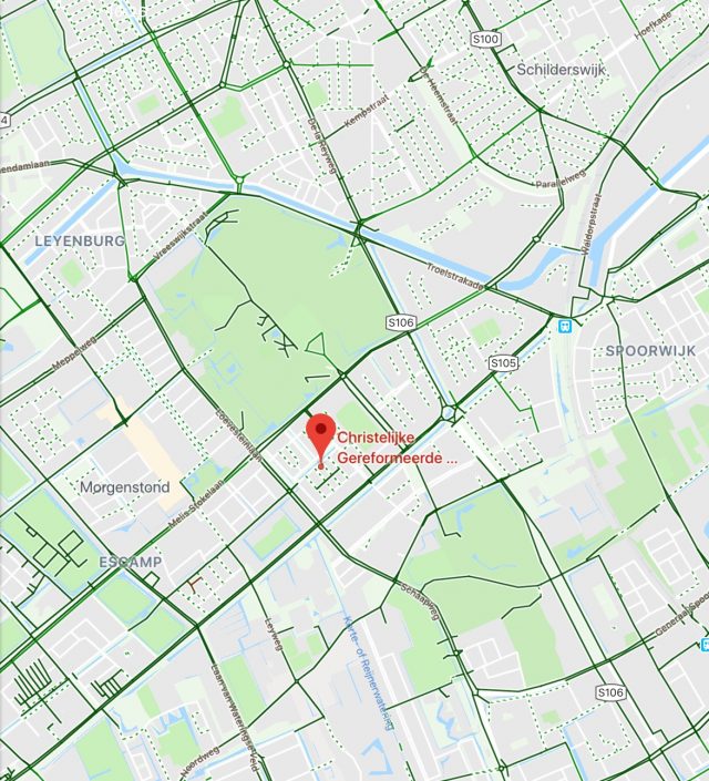 Kaart Den Haag Nebokerk