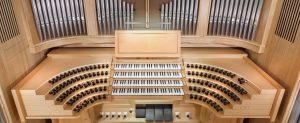 Electronic church organ